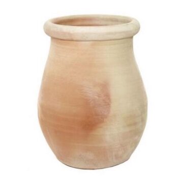 Terracotta Simple Tunisian Jar