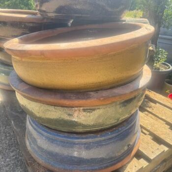 Glazed Ceramic Yakuta Jilin Bowl - Brown