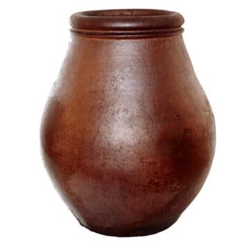 Jerez Ironstone Round Pot