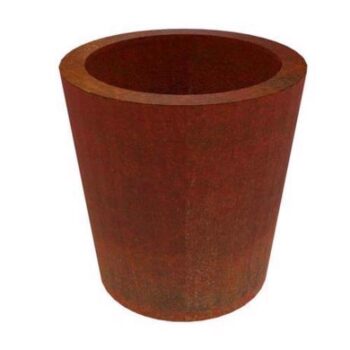 Conc - Corten Steel Tapered Cylinder
