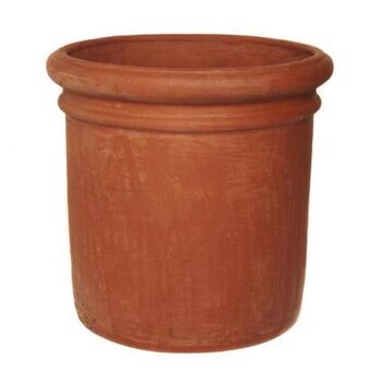 Terracotta Fresco Round Pot