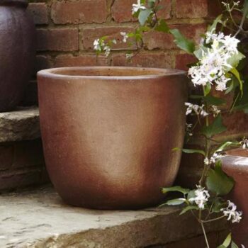 Toscana Ironstone Round Pot