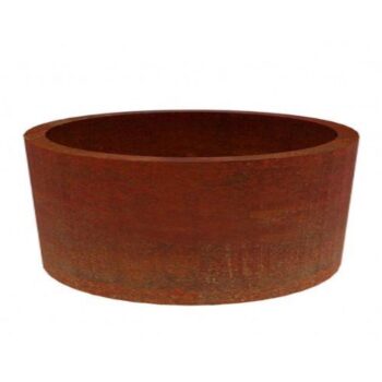 Cylindro - Corten Steel Low Cylinder