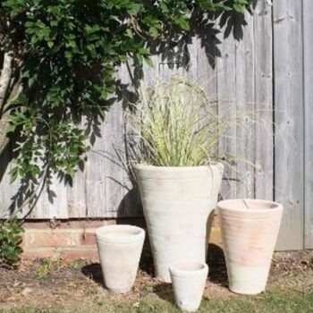 Terracotta Tunisian Long Tom Flower Pot