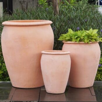 Terracotta Brussel Vase