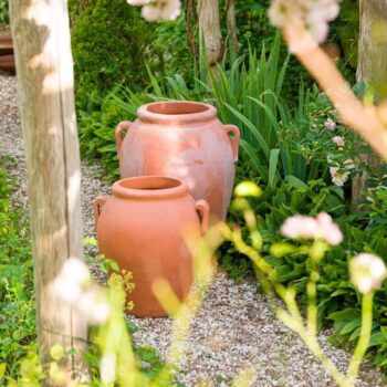 Terracotta Handled Olive Jar
