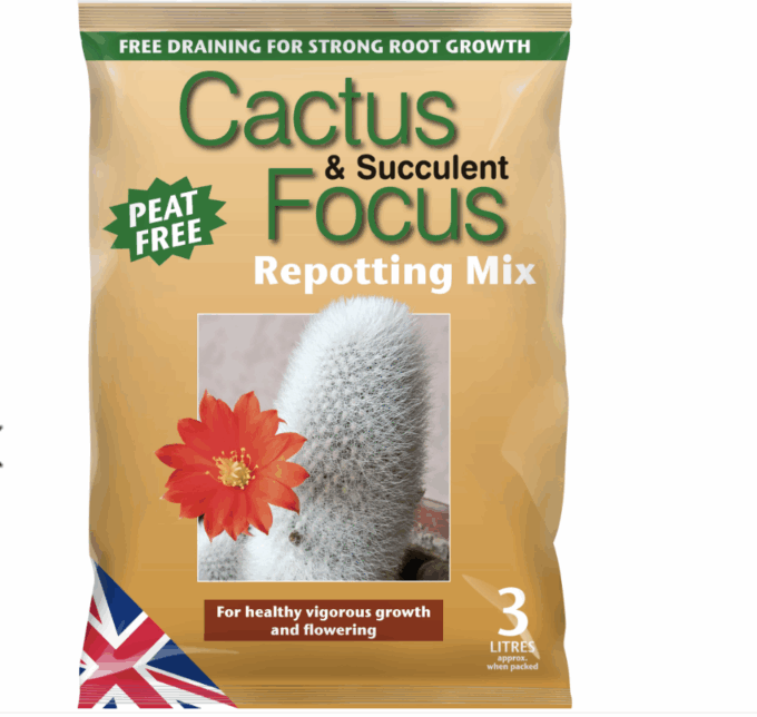 Cactus & Succulent Focus Repotting Mix Peat Free 8L