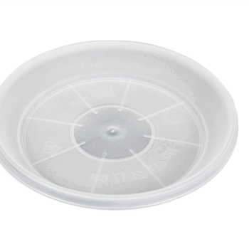 Clear Pot Saucer 17 cm (for 12 - 15 cm pots)