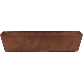 Balcony planter Ella oak D74x17 H17