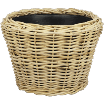 Drypot Rattan Round Blond