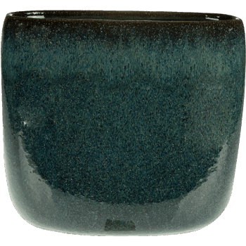 Planter Odile petrol D28x16 H25
