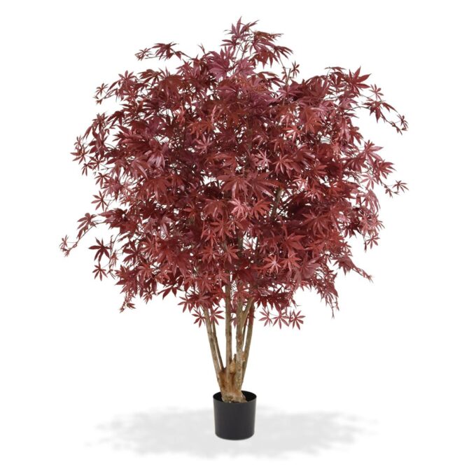 Acer Maple deluxe kunstboom  - burgundy