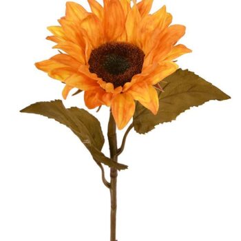 Zonnebloem kunsttak M  oranje