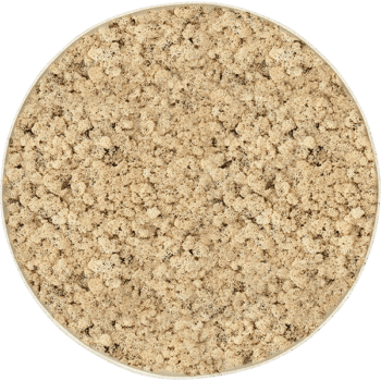 Moss Painting Nova Frame Antique White-concrete 100% Reindeer (Natural)