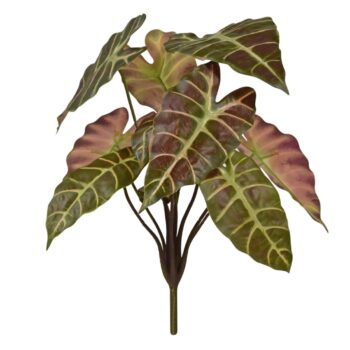 Alocasia Kunstplant  Burgundy