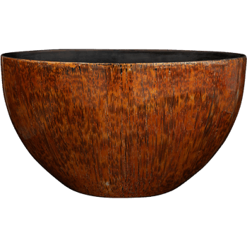 Planter Niene mahogany D59x26 H35
