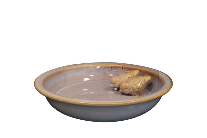 Bird water bowl Hylke purple D28 H5