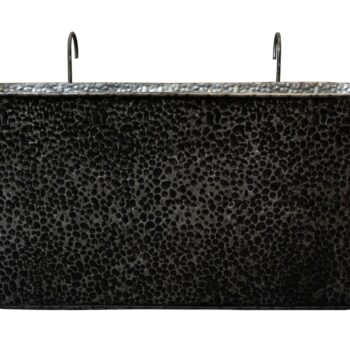 Balcony planter Jannik lead D56x18 H30