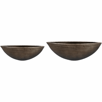 Boat set of 2 Rowen lead D40x14 H12
