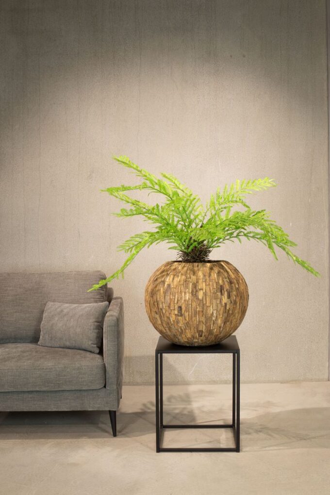 Woody planter Globe, Ø 50 cm, height 40 cm