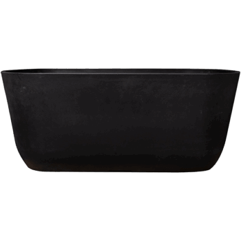 Planter Palermo black D35x16 H15