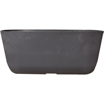 Planter Palermo grey D35x16 H15