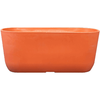 Planter Palermo coral D36x16 H15