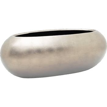 Baq Metallic Silver leaf Boat Matt Light Champagne
