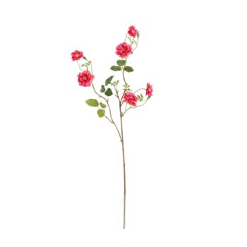 Wilde Rozen Kunsttak  Cerise