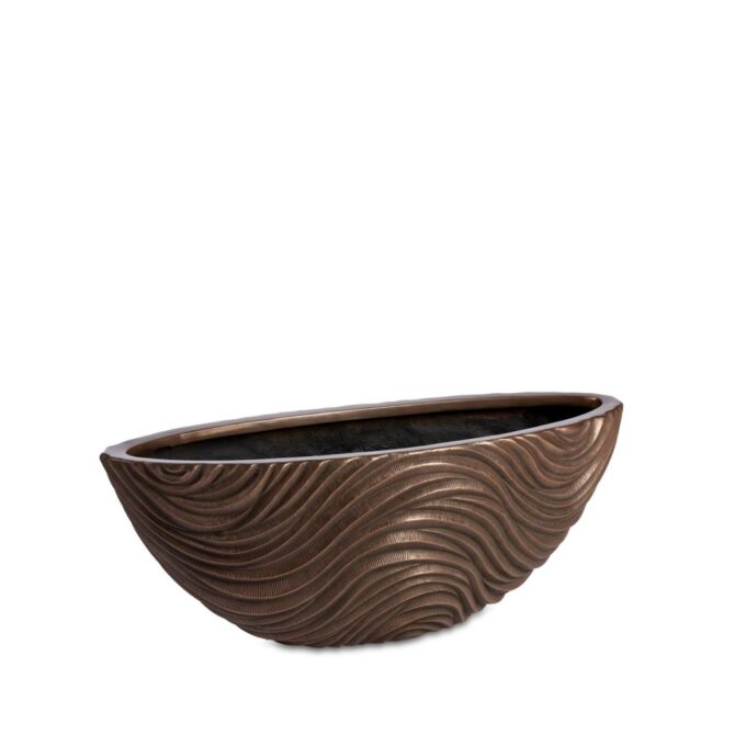 Graphic Oval Bronze