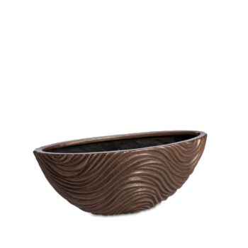 Graphic Oval Bronze