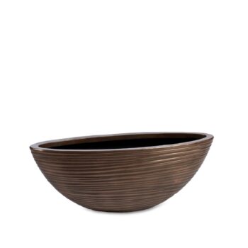 Curved Oval Bronze