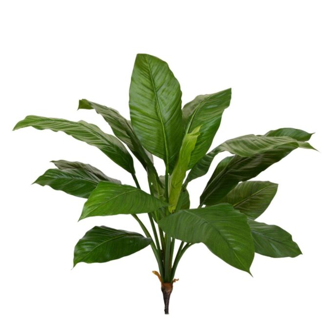 Spathiphyllum King kunstplant  - groen