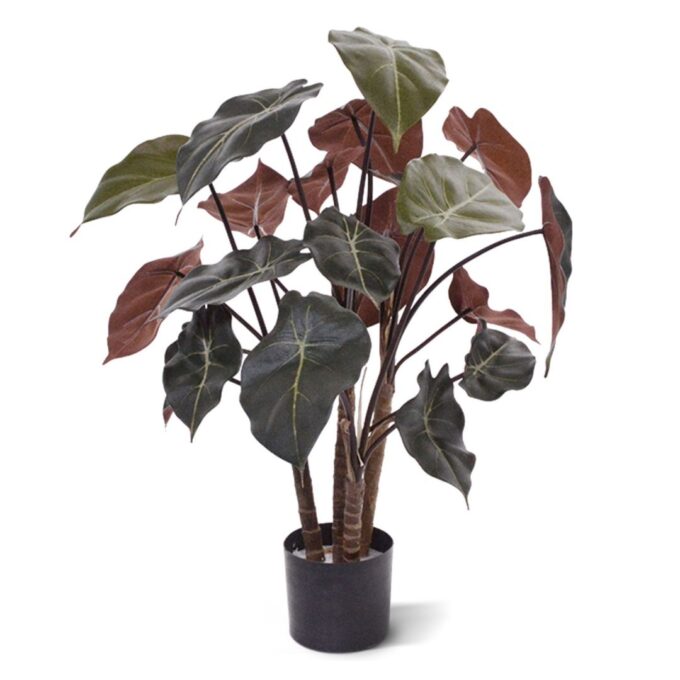 Syngonium kunstplant op hout