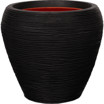 Vaas taps rond Rib NL 42x38 zwart