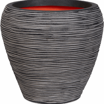 Vaas taps rond Rib NL 42x38 antraciet