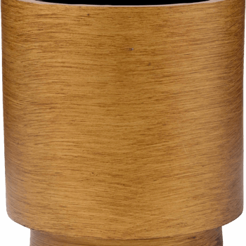 Vase cylinder Retro Gold