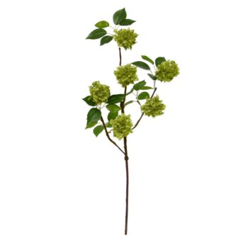 Viburnum kunstbloem  groen