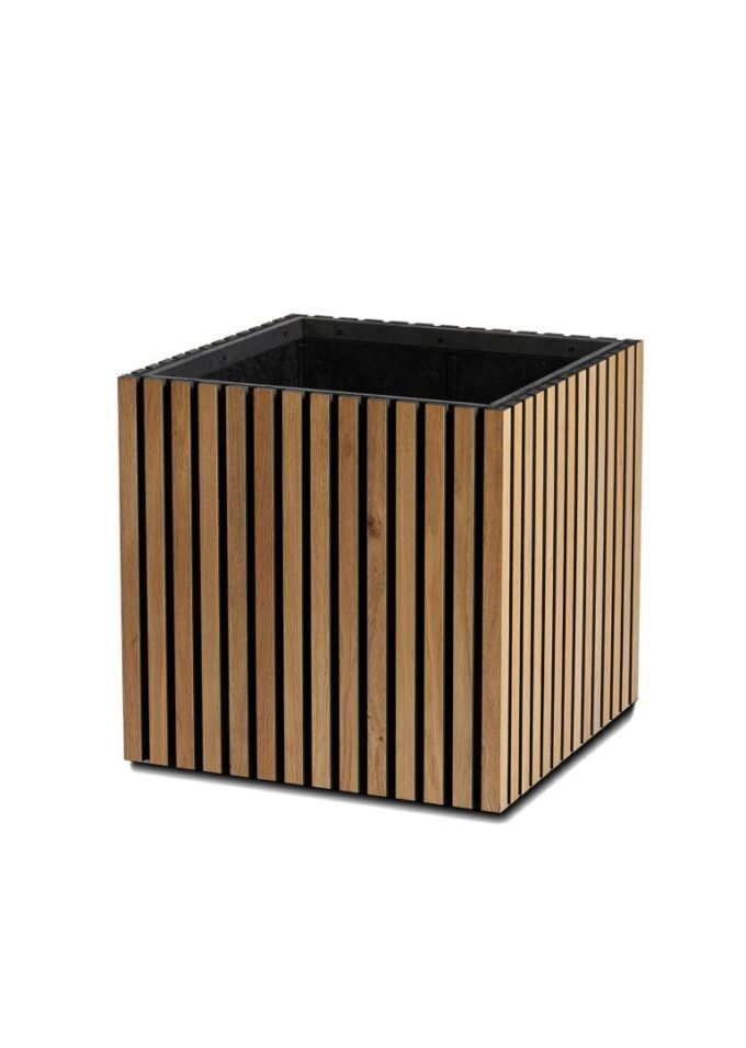 Acoustic Planter Wood Square