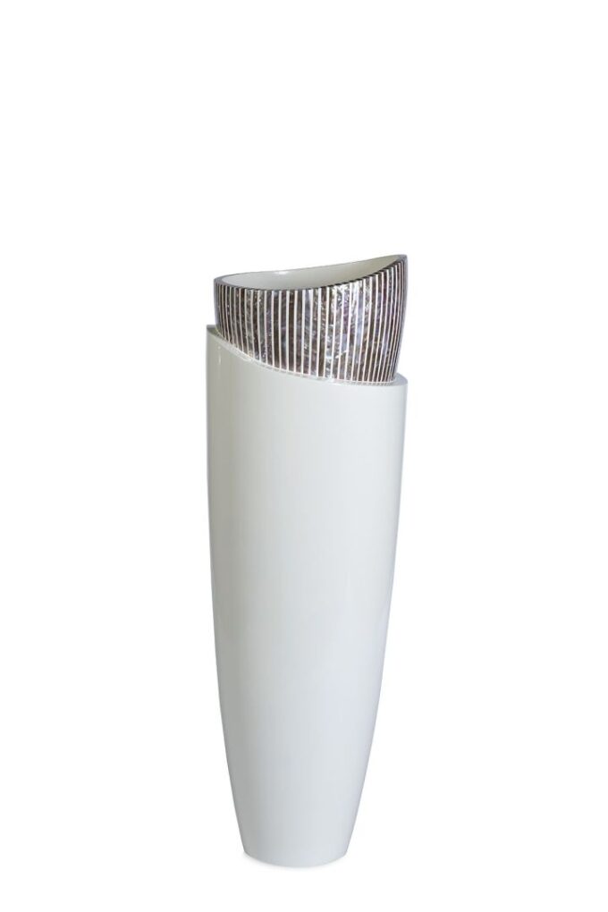 Vase In Vase White