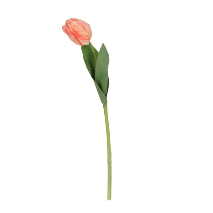 Tulp Kunstbloem  Zalm