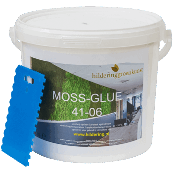 Glue for sticking moss Tin 5 kg. (Ca. 3,33 m²)