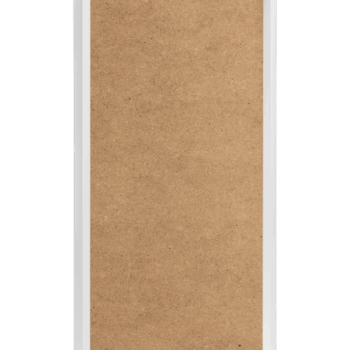 Wood frame MDF RAL 9010 satin gloss