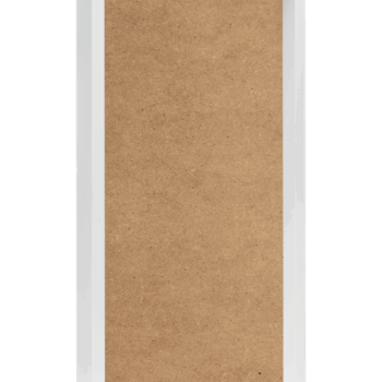 Wood frame MDF RAL 9010 satin gloss