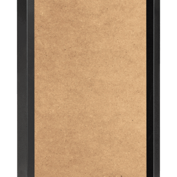 Wood frame MDF RAL 9005 satin gloss