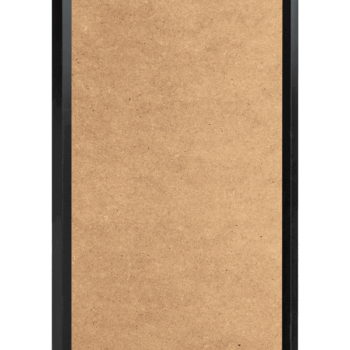 Wood frame MDF RAL 9005 satin gloss