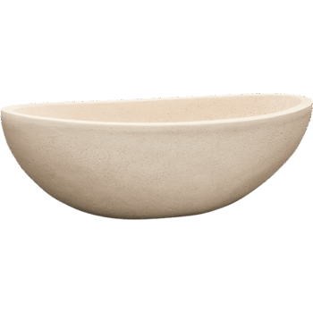 Baq Polystone Plain Boat Natural