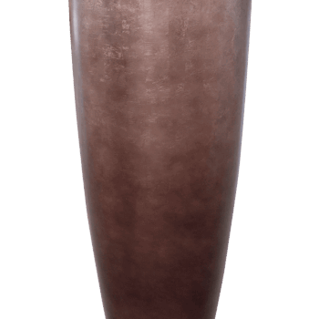 Baq Metallic Silver leaf Partner Matt Coffee (with liner)