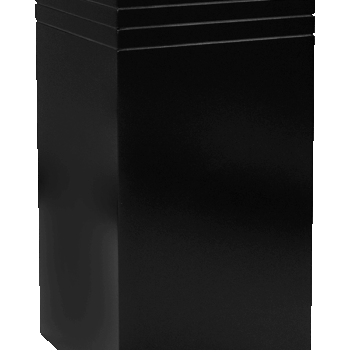 Baq Line-Up Square Matt Black (with liner and wheelplate)