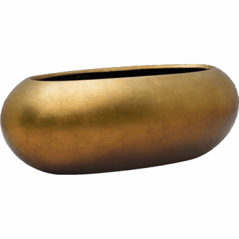 Baq Metallic Silver leaf Boat Matt Honey